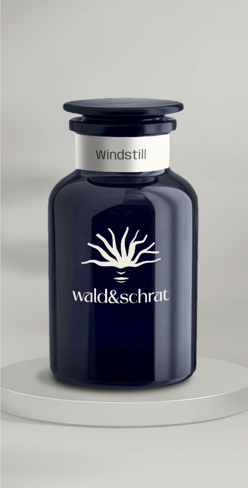 Windstill Flasche